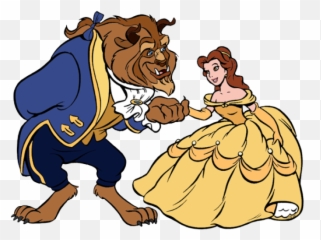 Beast Bowing To Belle Clipart - Disney Clipart Beauty And The Beast Emoji,Bowing Emoji