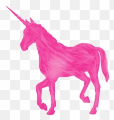 Unicorn Emoji Stickers - Clipart Transparent Background