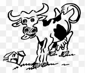 Free Crazy Mad Vectors - Skinny Cow Drawing Emoji,Squirrel Emoji