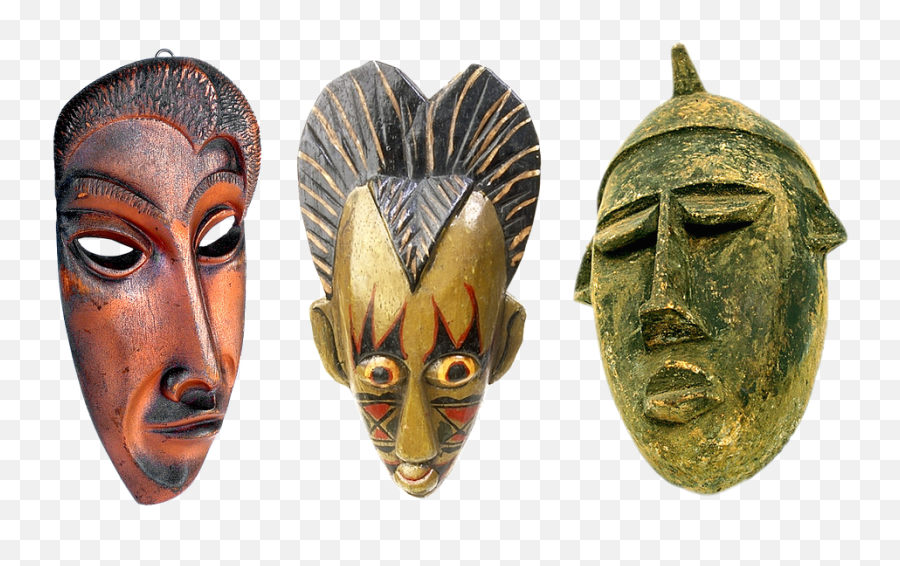 500 - Art Traditional African Masks Emoji,Proud Emoticon