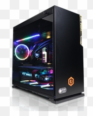 Amd Ryzen 7x Configurator Gaming Pc - Cyberpowerpc Onyxia Mid Tower Case Emoji