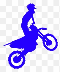 Black And White Motocross Clipart - Dirt Bike Braap Decal Emoji,Motocross Emoji