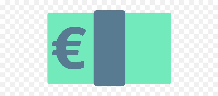Euro Banknote Emoji - Euro Emoji Png,Euro Emoji