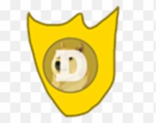 Golden Doge Shield - Dogecoin Emoji,Doge Emoticon