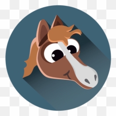 Transparent Png Svg Vector File - Cartoon Horse Icon Png Emoji,Fish And Horse Emoji