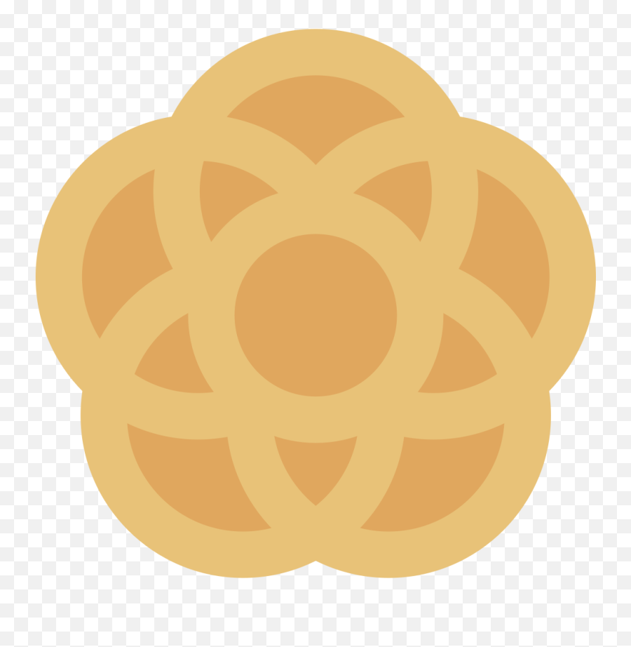 Che Ribbons Rosette Gold - Circle Emoji,Gold Ribbon Emoji