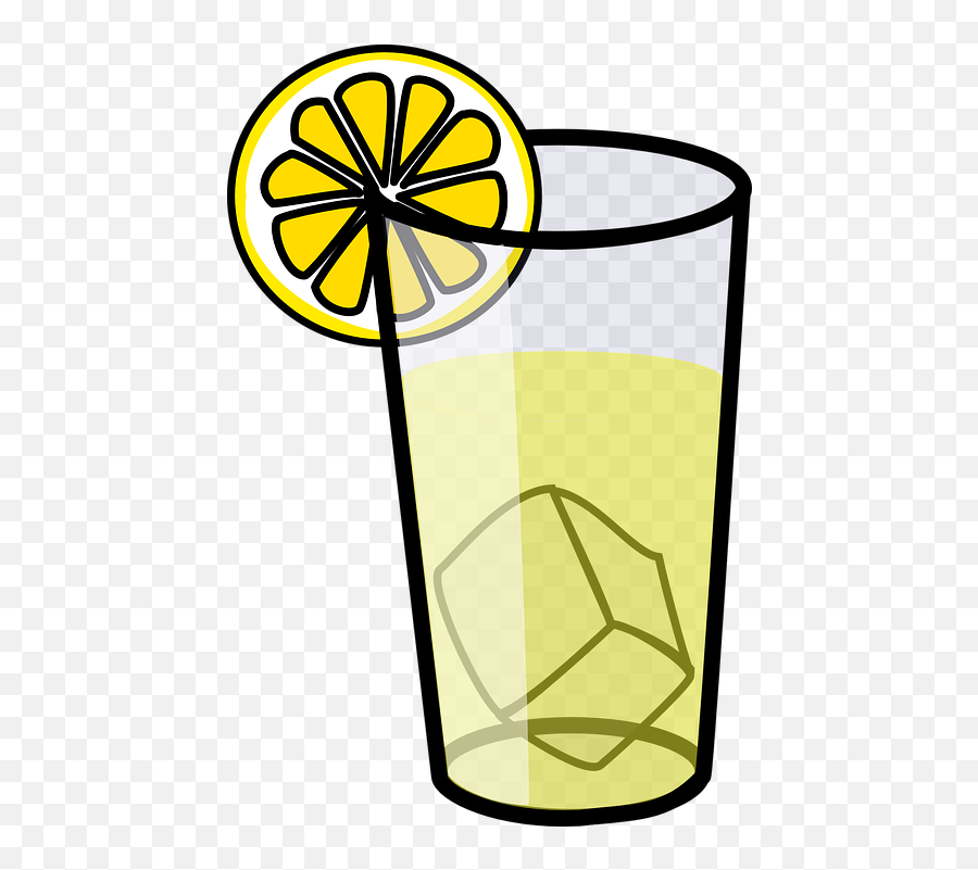 Lemonade Glass Drink - Lemonade Clipart Emoji,Tumbler Glass Emoji