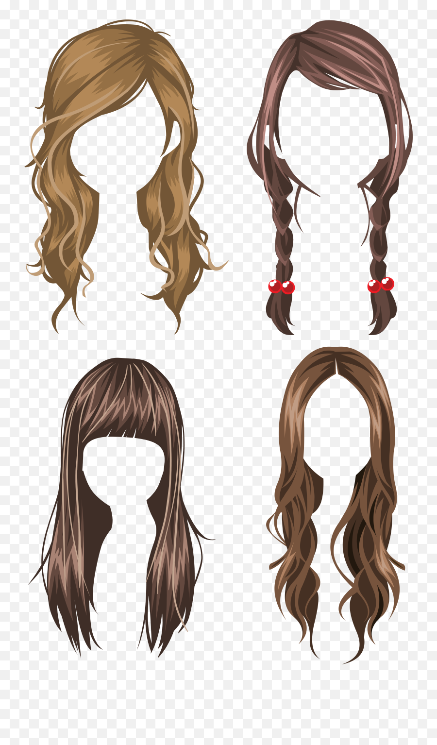 Hair Wig Png - Lace Wig Emoji,Hair Cut Emoji