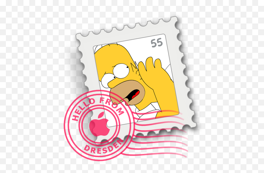 Homer Icons Free Homer Icon Download - Simpsons Mail Png Emoji,Simpsons Emoticons