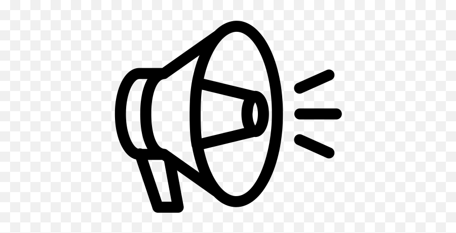 The Best Free Loudspeaker Icon Images - Megaphone Icon Png Png Emoji,Bullhorn Emoji