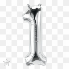 16 Number Age 11st Birthday - One Silver Shape Foil Silver Number 1 Balloon Emoji,Wrench Emoji