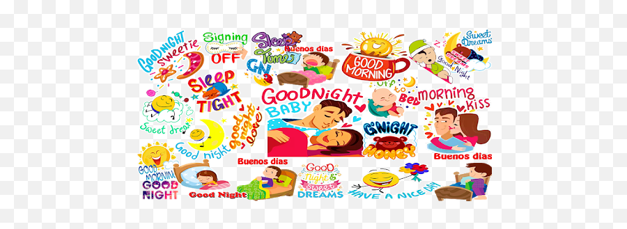 Good Morning U0026 Good Night Stickers For Whatsapp Apk App - Good Morning Kiss Stickers Emoji,Goodnight Emoji