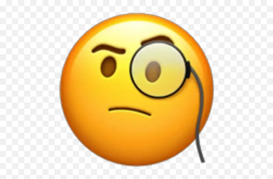 Emojis 2 Stickers For Whatsapp - Emoji Monocle Png,Harley Quinn Emoji