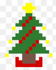 Pixilart - Christmas Tree by Demon Pixel Art Emoji