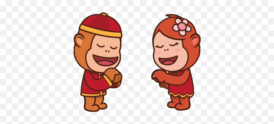 Chinese New Year Sticker - Cartoon Emoji,Wiping Sweat Emoji