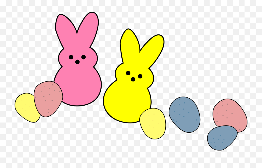 Transparent Easter Peeps Clipart - Easter Peeps Clipart Emoji,Peeps Emoji