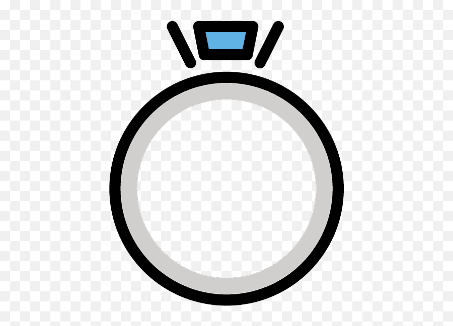 Ring Emoji Clipart - Comment Smiley Face Icon,Emoji Ring