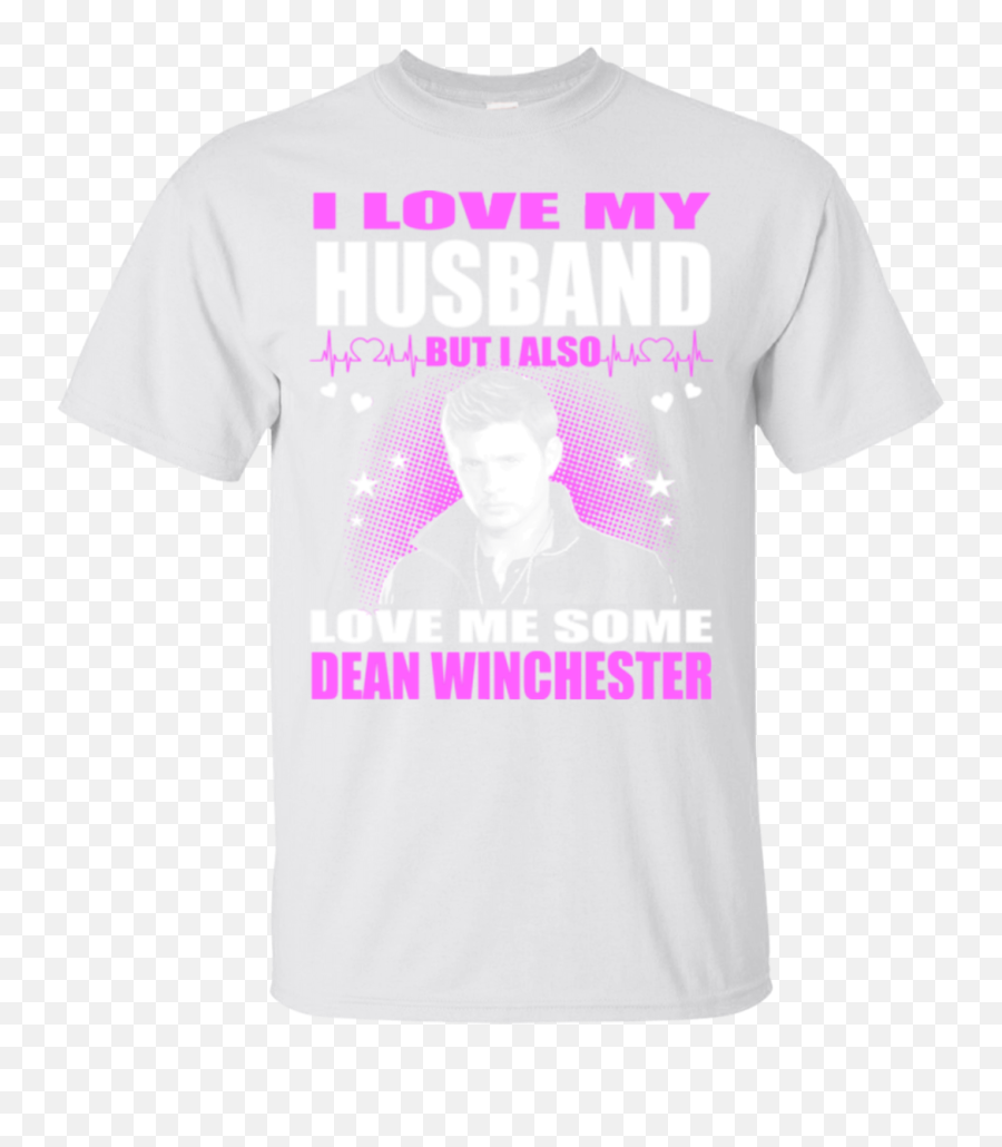 Love My Huband And Dean Winchester - Vehicle Wraps Emoji,Supernatural Emoji