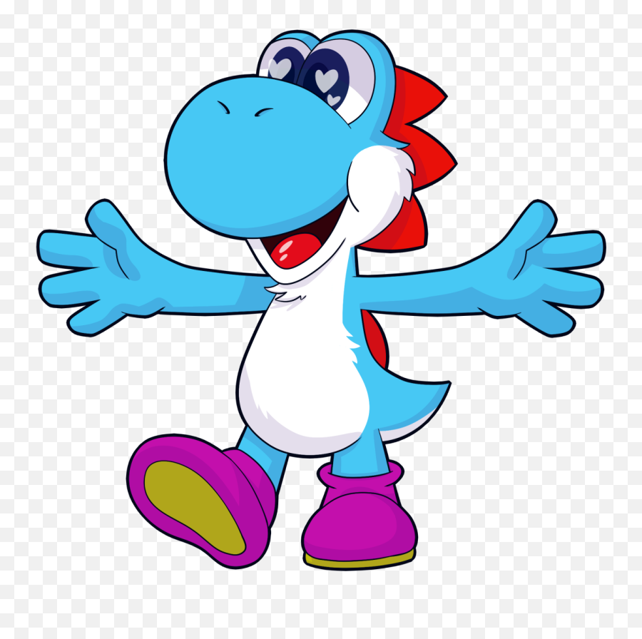 C - Yoshi Hugs Emoji,Yoshi Emoji