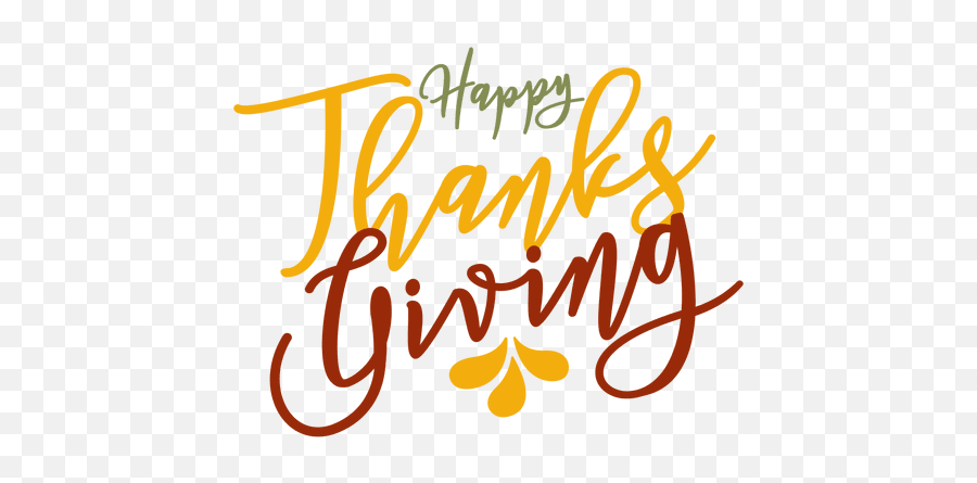 Happy Thanksgiving Greetings Badge - Happy Thanksgiving Day Png Emoji,Happy Thanksgiving Emoji