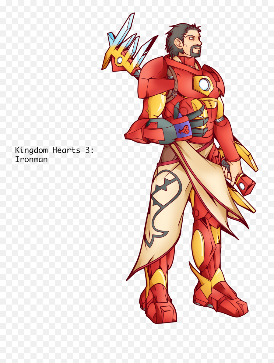 Alessandelpho - Kingdom Hearts 3 Fanart Emoji,Iron Man Emoji
