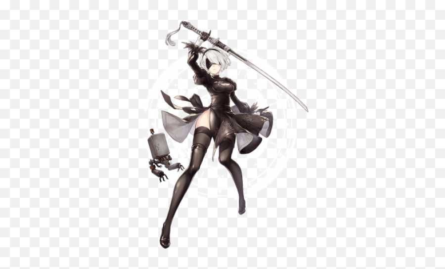 Free Png Images - Nier Automata Drakengard 3 Emoji,2b Emoji