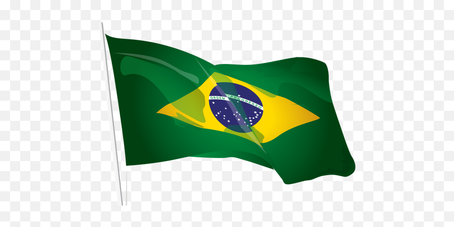 Brazil Vector Flag Brazilian Transparent Png Clipart Free - Brazil Flag Transparent Background Emoji,Brazil Flag Emoji