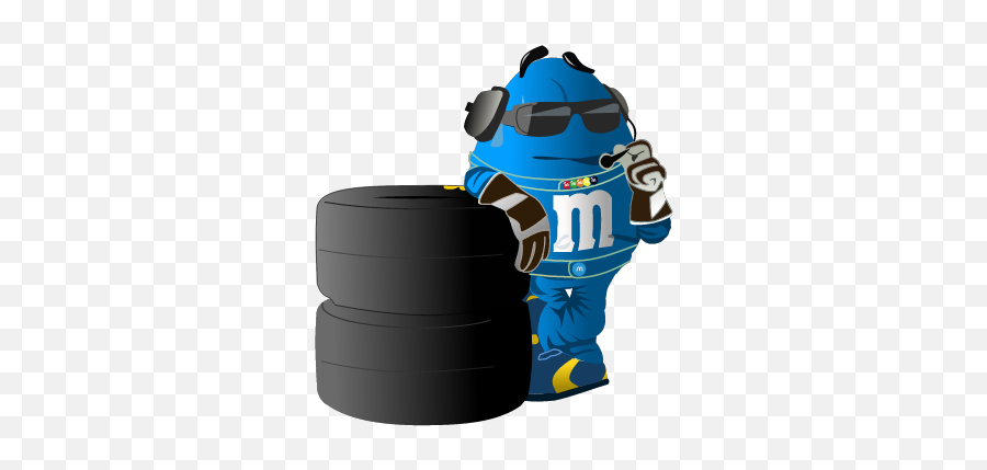 Blue Pit Crew - Nascar Blue Emoji,Car Box Mask Emoji