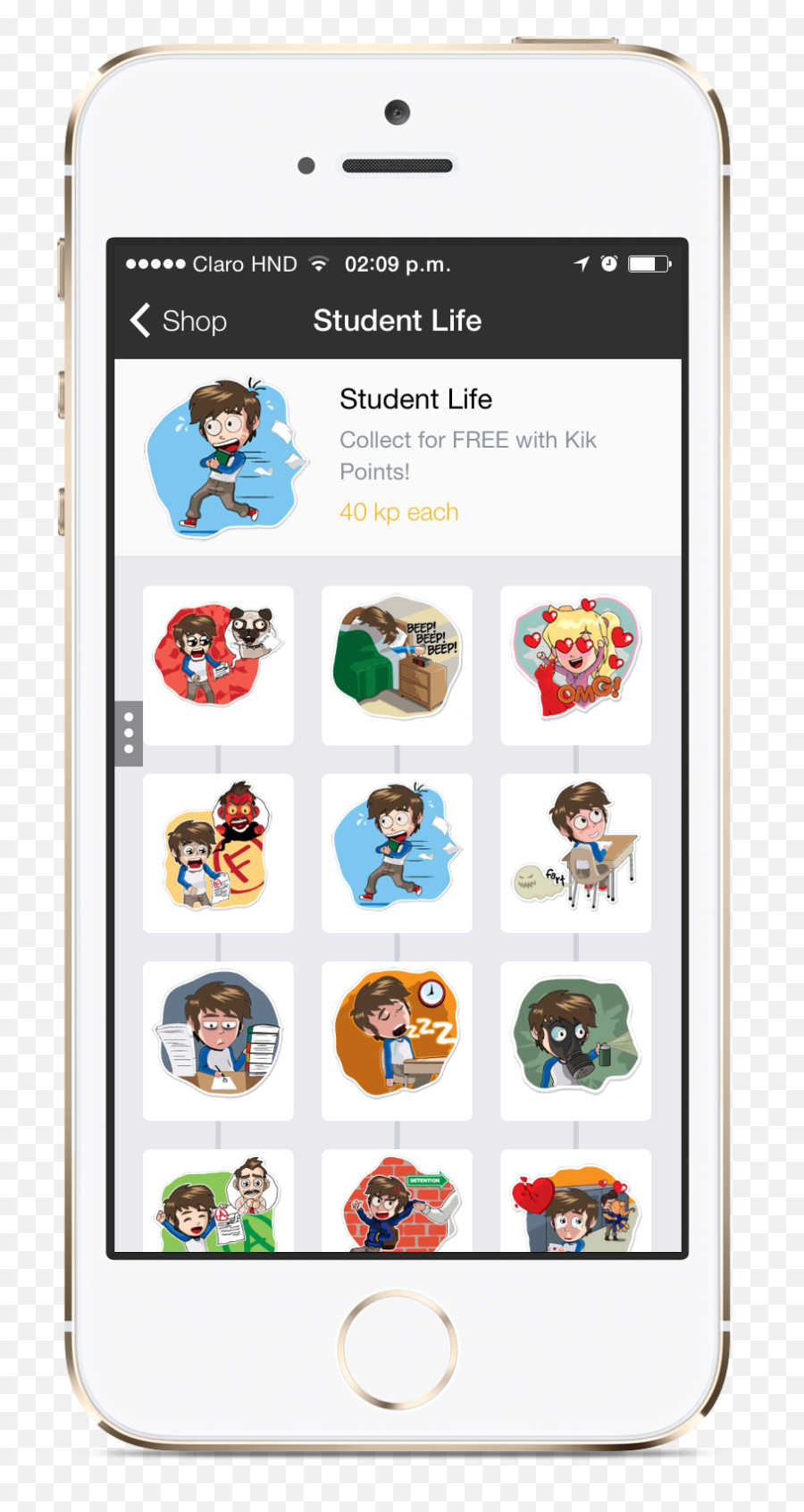 Kik Messenger Sticker Set - Iphone Emoji,Kik Emoticons
