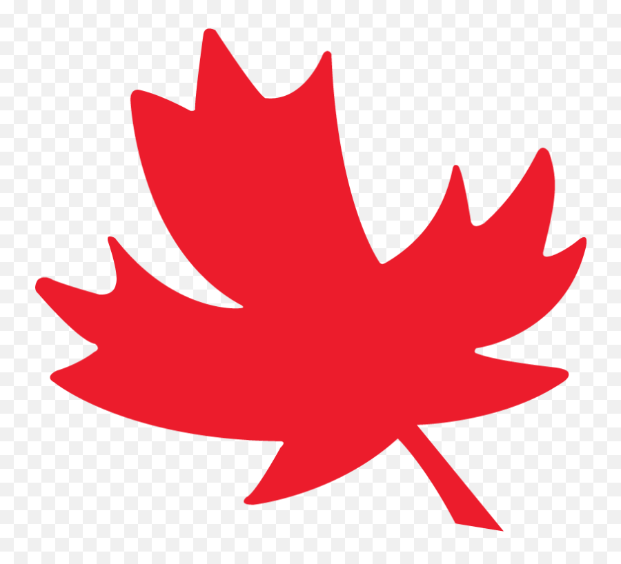 Canadian Maple Leaf Transparent Png - Logo De Canada Png Emoji,Canadian Emoji