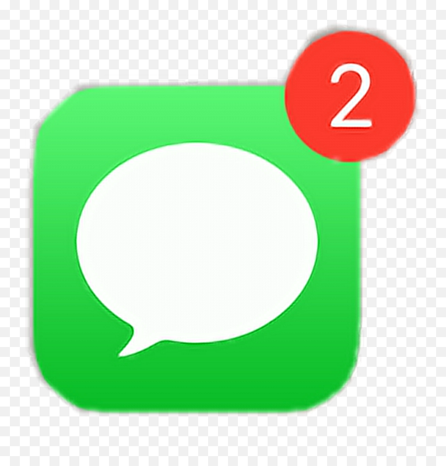 Messages App Notification Iphone - Iphone Message Notification Transparent Emoji,Notification Emoji