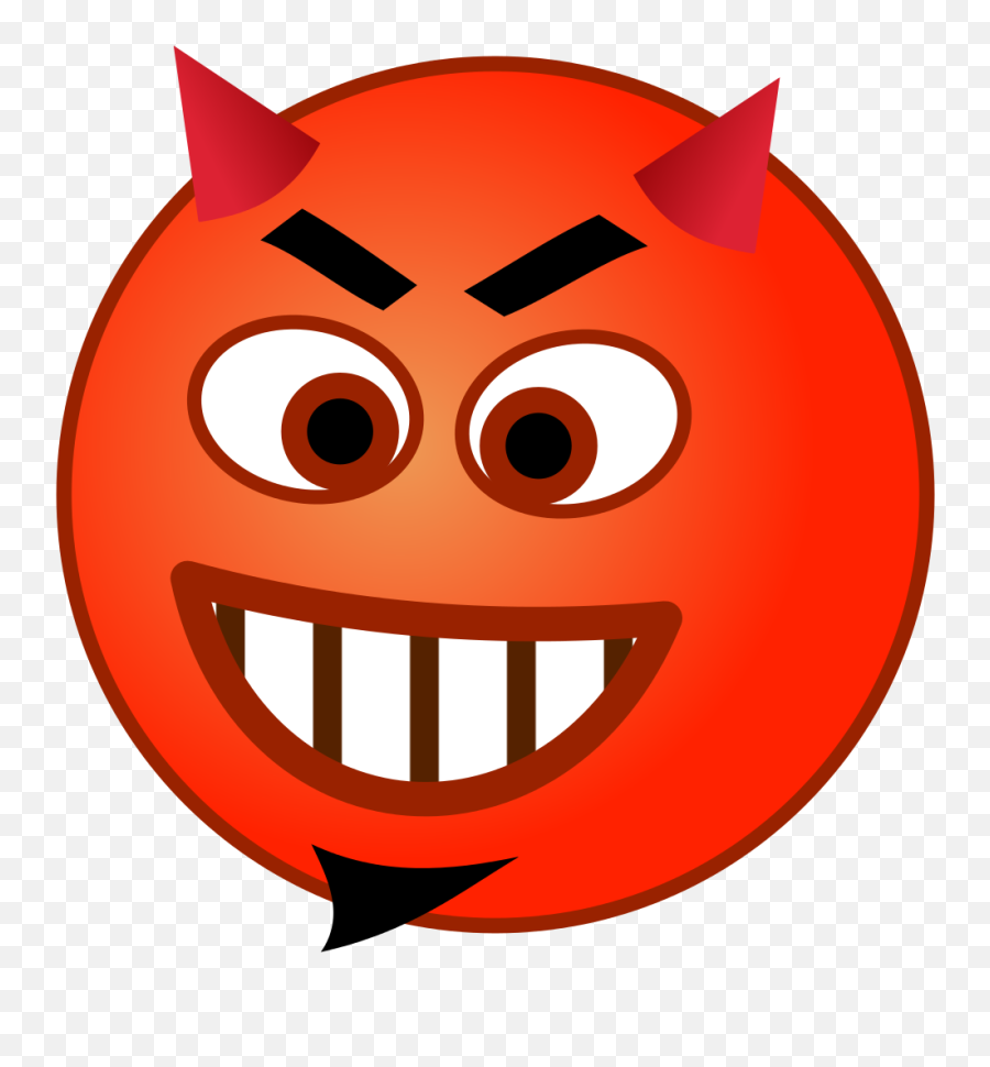 Smirc - Devil Emoji,Devil Emoticon