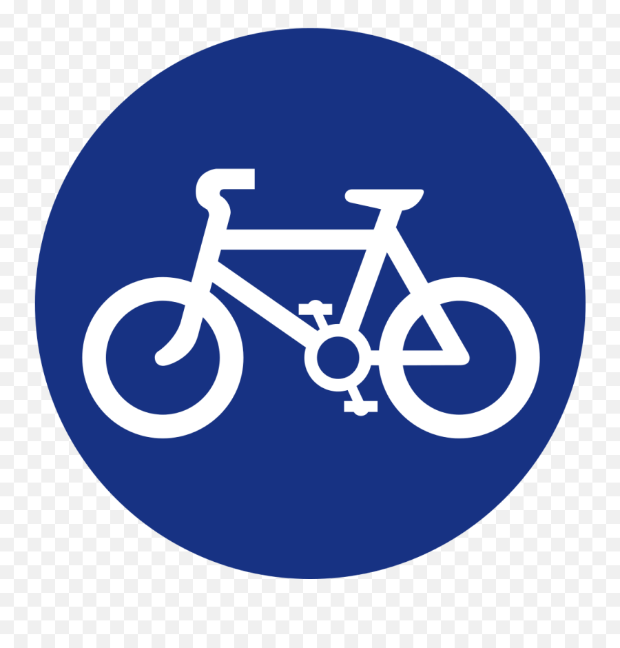 Mauritius Road Signs - Bicycle Signage Emoji,Bicycle Emoji