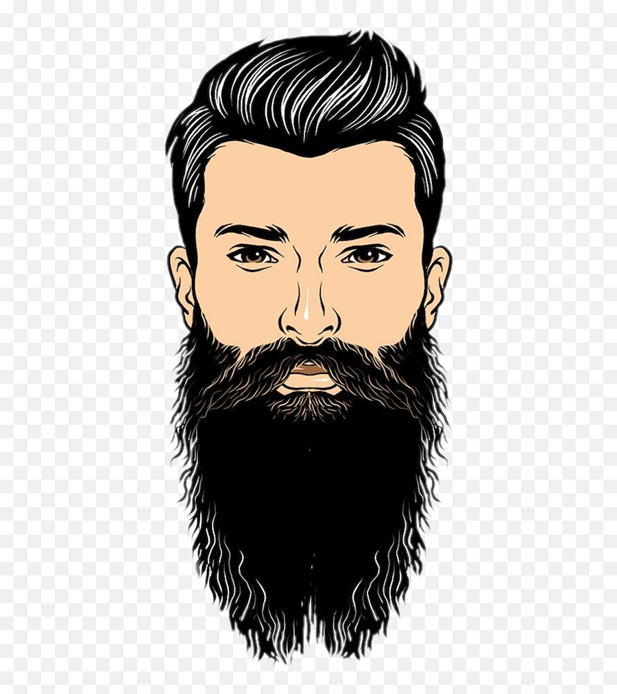 Man Bearded Beard - Perfect Beard Shape Emoji,Bearded Emoji