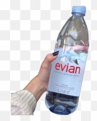Evian Water Bottle Waterbottle - Evian We Heart Emoji,Bottled Water Emoji