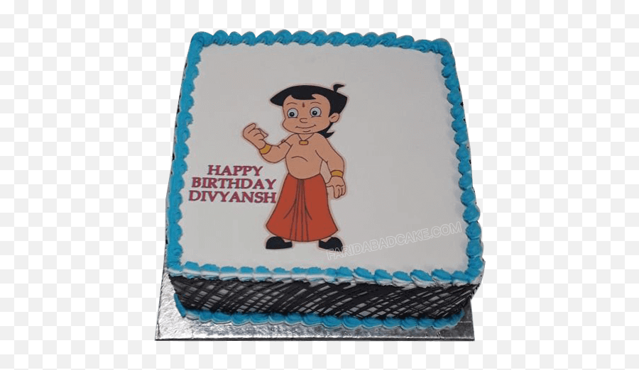 Pin On Cartoon Cake Designs - Chhota Bheem Cake Shape Emoji,Emoji Cakes