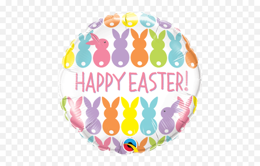 18 Light Up Led Balloon Wand - Happy Easter Round Transparent Emoji,Wand Emoji