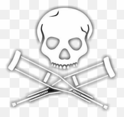 Jackass Skull Tetedemort Squeletton Freetoedit - Jackass Logo Transparent Emoji,Jackass Emoji