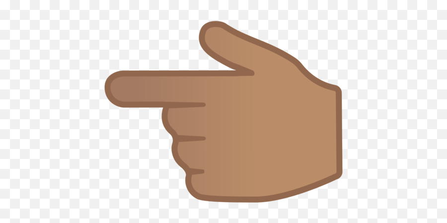Medium - Finger Pointing Left Emoji,Pointing Finger Emojis