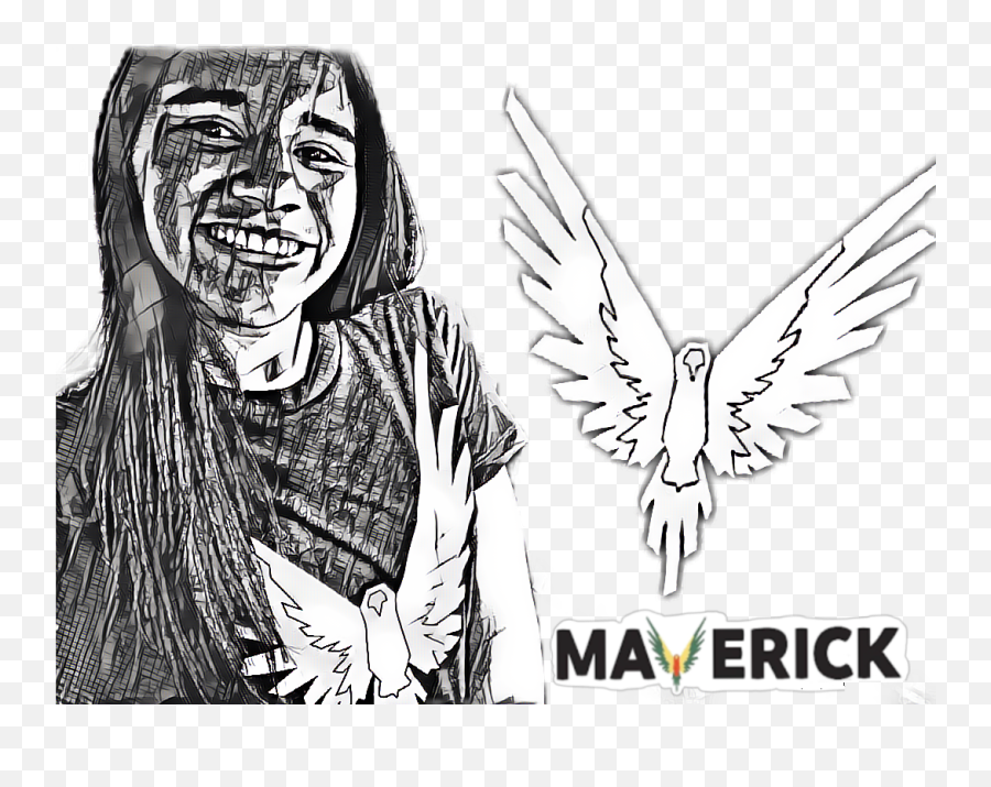 Logang Maverick - Sticker By Mariela Cruz Sulaika Fernandez Emoji,Maverick Emoji