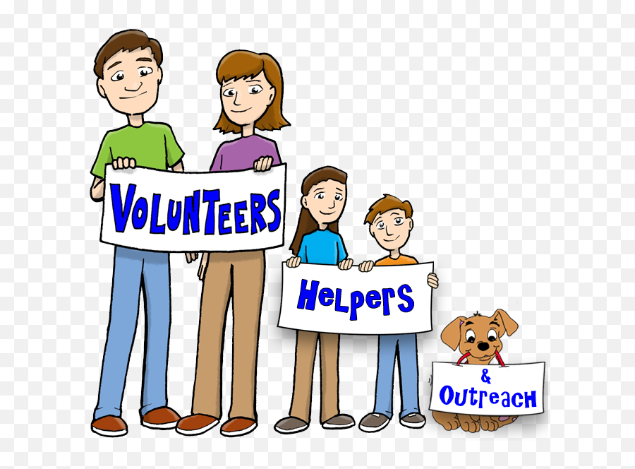 Food Pantry Volunteers Clipart - Giving Relief Goods Cartoon Emoji,Volunteer Emoji
