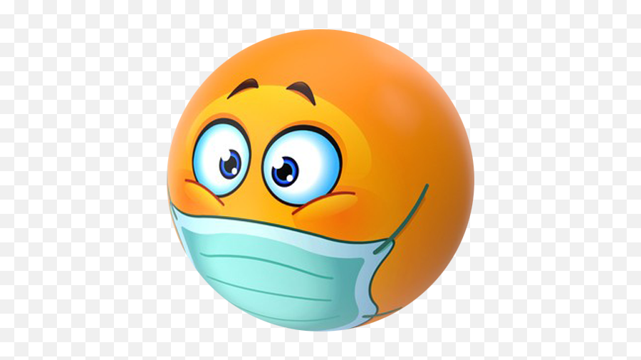 Mask Emoji Png Clipart - 3d Emoji With Mask Transparent Png Face Mask Png Emoji,Clapping Emoji Android