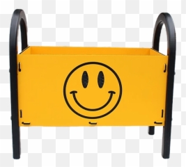 Custom 18 inch flower box with Smiley Face Durosnap - Westin Emoji