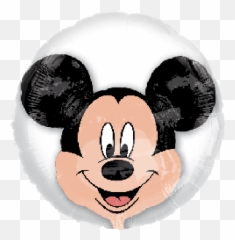 Anagram Foil Licensed Insider Disney Mickey Mouse 24 Discontinued - Mickey Mouse Head Balloon Emoji,Mouse Emoji