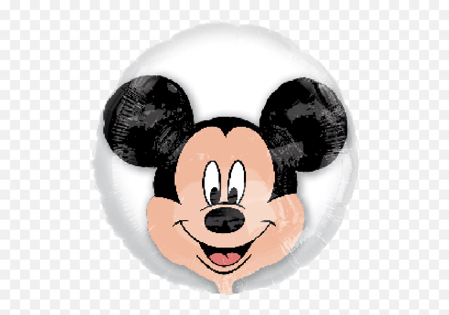 Anagram Foil Licensed Insider Disney Mickey Mouse 24 Discontinued - Mickey Mouse Head Balloon Emoji,Mouse Emoji