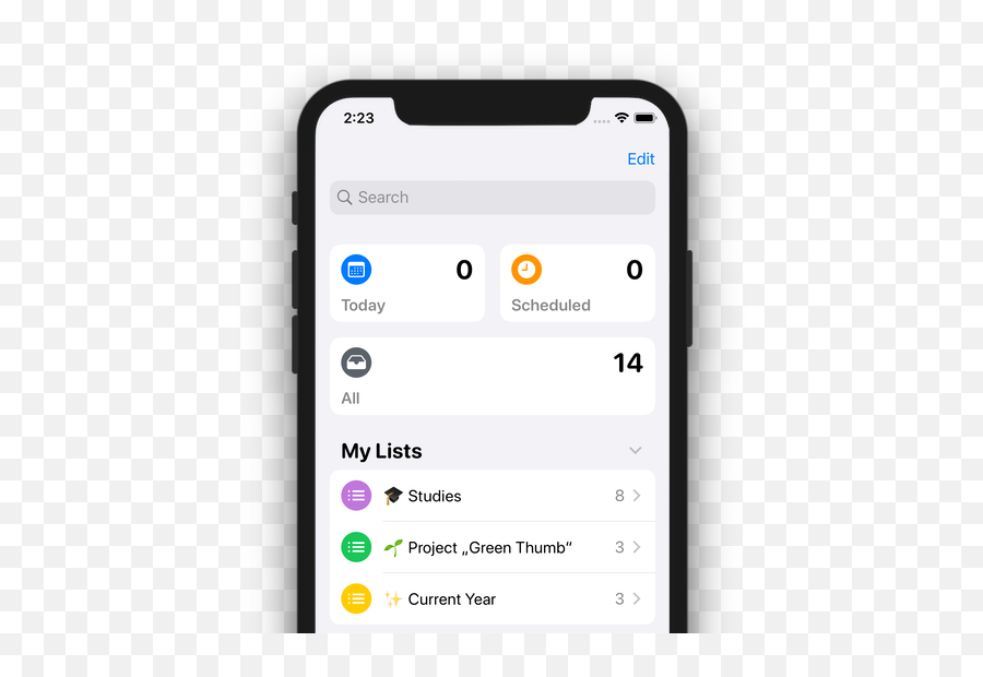 Progress For Apple Reminders Visualize Your To - Dos Face React Native Gifted Chat Quick Replies Style Emoji,Revolving Heart Emoji
