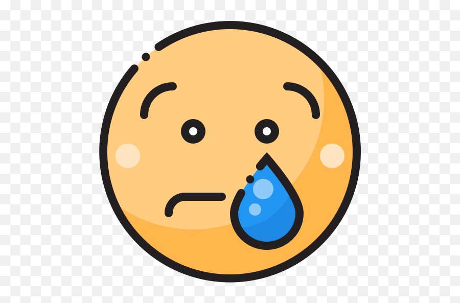 Llorando - Icon Emoji,Emoji Llorando