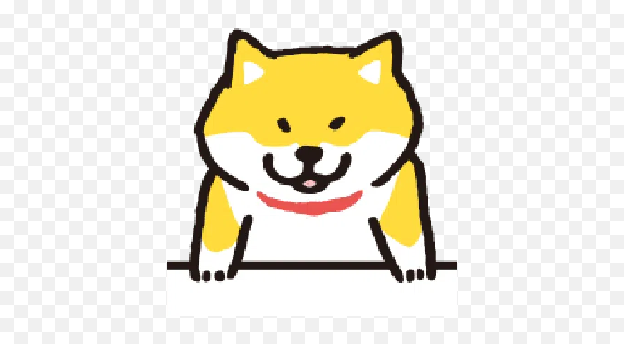 Shiba Emoji Whatsapp Stickers - Stickers Cloud Happy,Emoji Puppy