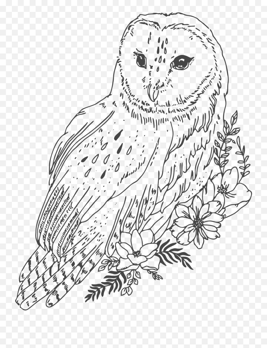 Owl Sticker By Lucia Gloria Zivago - Great Grey Owl Emoji,Owl Emoji Text