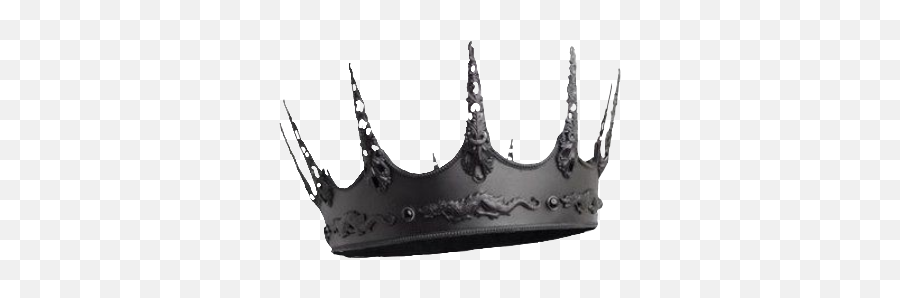 Dark Aesthetic Royal Crown Sticker By Lunarangel - Aesthetic Black King Crown Emoji,Black Queen Emoji